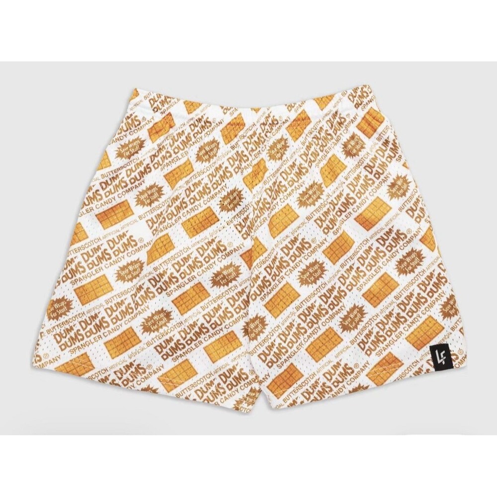 🔥🔥 Lost Files X Dum Dums Shorts Butterscotch Size Small S NEW DS NWT